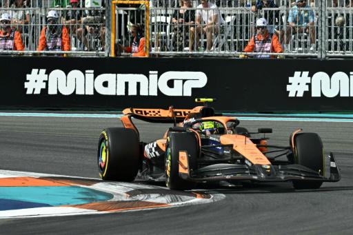 Británico Norris (McLaren) gana GP de Miami, su primer triunfo en Fórmula 1