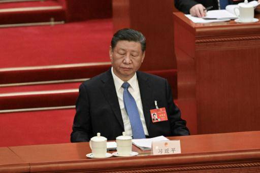 El presidente de China, Xi Jinping, en una sesión plenaria del Congreso Nacional del Pueblo, en Pekín, el 8 de marzo de 2024