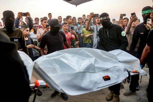 Tercera ceremonia de entierro de un ex rehén en Gaza Tercera ceremonia de entierro de un ex rehén en Gaza