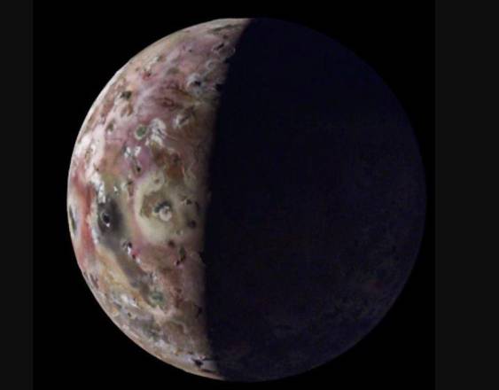 NASA | Región polar sur de Io.