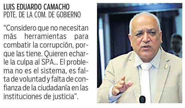 Proyectos anticorrupción siguen en pausa en la Asamblea $!Proyectos anticorrupción siguen en pausa en la Asamblea