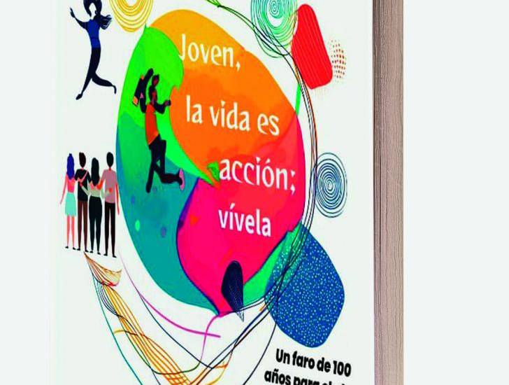 Cortesía | Portada del libro “Joven, la vida es acción; vívela”, de Rodolfo Caballero Rivera.