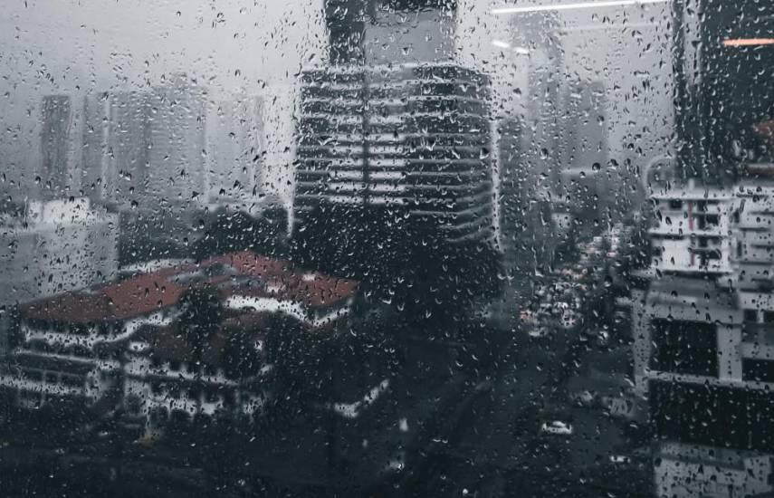 ML | Lluvia en la ciudad de Panamá.