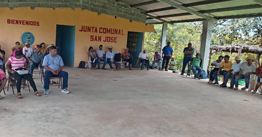 Representante de San José de Cañazas lucha por un puente en el río San Antonio