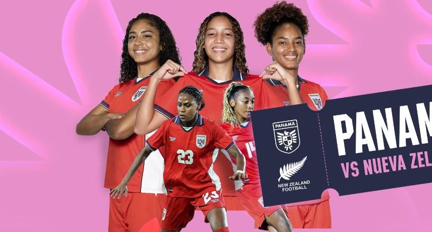 Ya están a la venta los boletos para el partido Panamá vs. Nueva Zelanda Femenino en el Rommel Fernández
