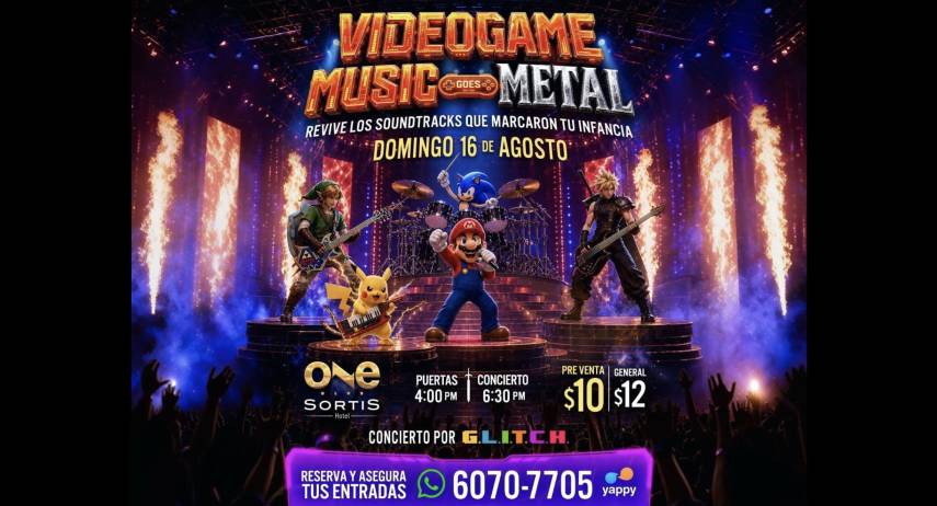 Un concierto para celebrar los videojuegos y su música