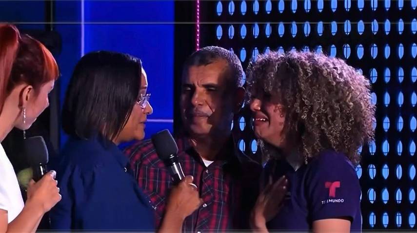 Karol Wilson recibe la visita de sus padres a días de la gran final de Operación Triunfo