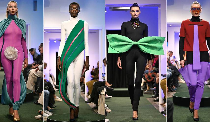 Cinco presentaciones originales en la Semana de la Moda de París