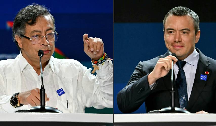 Presidente de Colombia dice que demandará por calumnia a su par de Ecuador