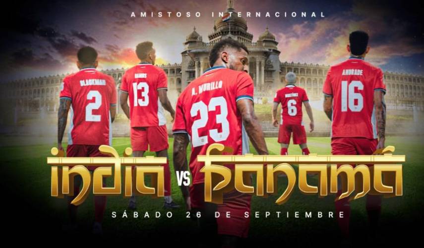 Panamá enfrentará a India en su primer amistoso en septiembre
