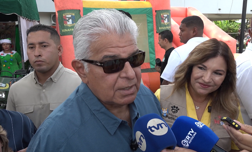 ML | El presidente José Raúl Mulino ante medios de comunicación.