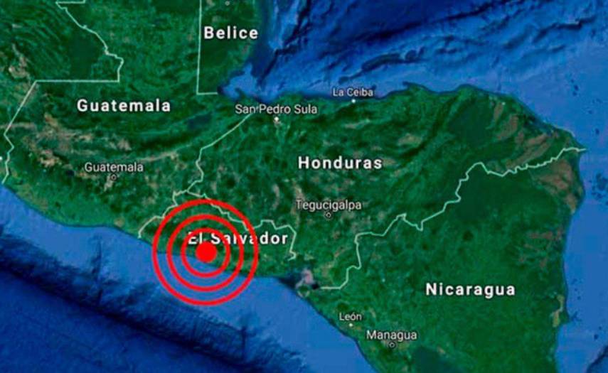 Sismo de 5,5 sacude El Salvador, Honduras y Nicaragua sin provocar daños
