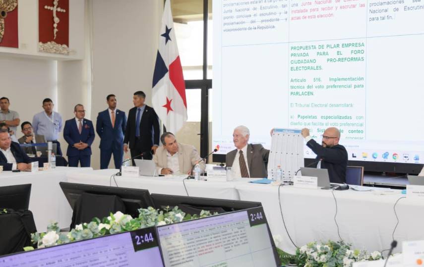 Reformas Electorales: Quinta papeleta para elegir los diputados al Parlacen