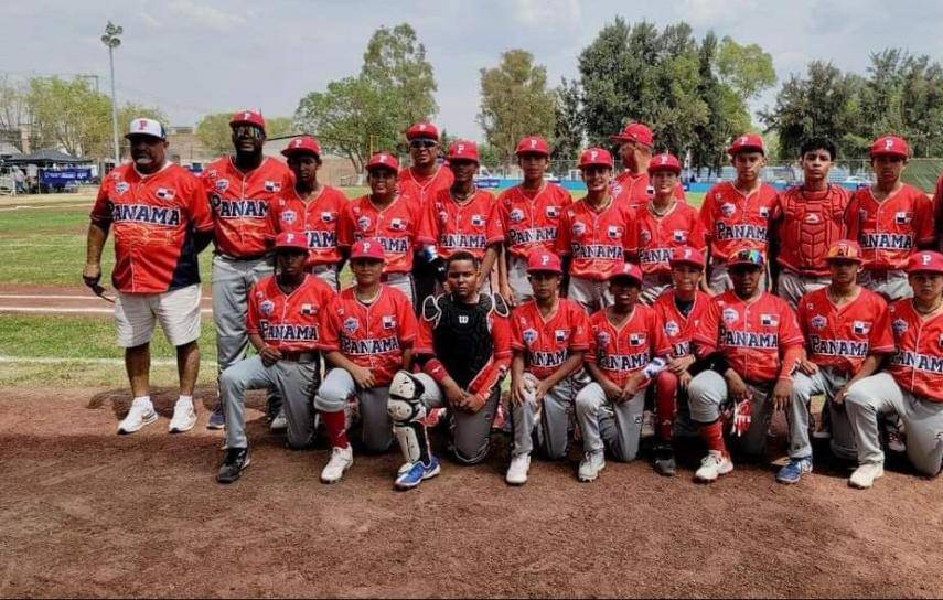 ML | La selección de béisbol Sub12 de Panamá, en el Campeonato Premundial de México.