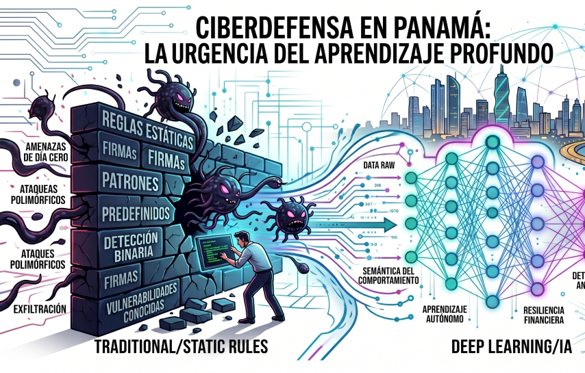 Ciberdefensa en Panamá: La urgencia del Aprendizaje Profundo
