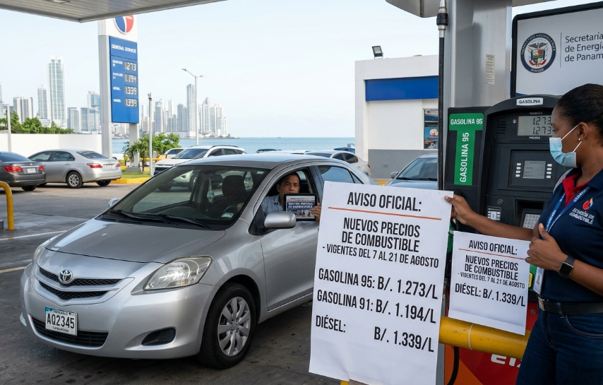 Secretaría de Energía anuncia alza en los combustibles a partir del 7 de agosto