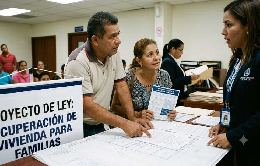 Proponen ley para que deudores o familiares readquieran viviendas embargadas por bancos