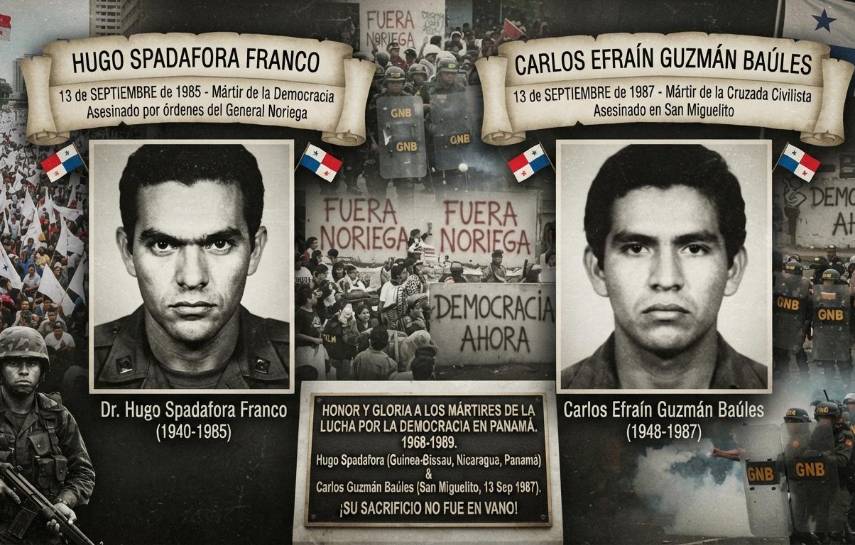 EDITORIAL : Hugo Spadafora y Carlos Guzmán