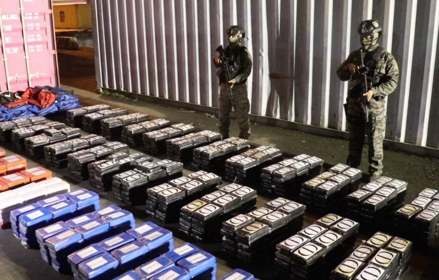 Decomisan 1,415 paquetes de droga en lo que va del año