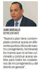 $!San Miguelito prepara más 30 aceras y paradas de bus