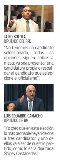 $!Jorge Herrera y Shirley Castañedas por la presidencia de la Asamblea