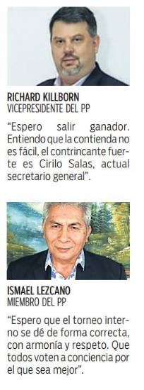 $!Brea pide suspensión de elecciones internas del PP