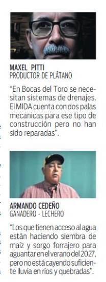 $!El agro busca alternativas ante los efectos de El Niño