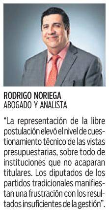 $!De comisión a tribunal, crece la confrontación en Presupuesto