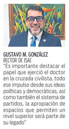 $!Plutarco Arrocha: legado de la educación