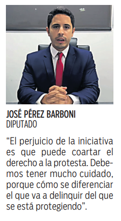 $!Polémica por ley que busca cárcel para quien se cubra el rostro en las protestas