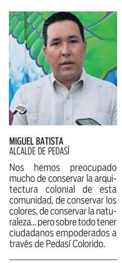 $!“Pedasí Colorido” transforma el distrito