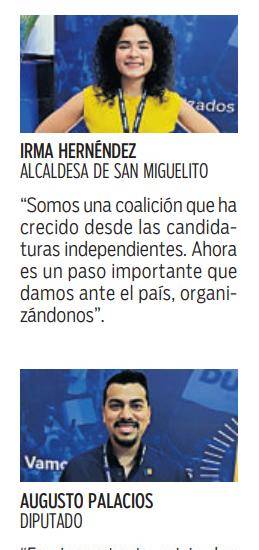 $!Coalición Vamos no descarta convertirse en partido político