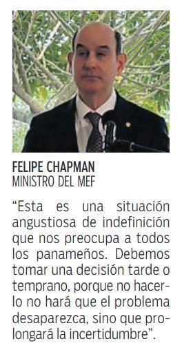 $!El país dejó de percibir B/.6,300 millones por cierre de la mina