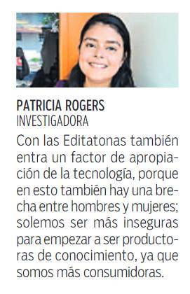 $!La brecha de género en el sitio Wikipedia