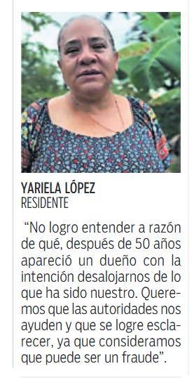 $!Intentan desalojar a 40 familias en Guabito, distrito de Changuinola