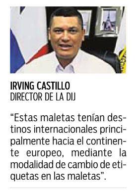 $!Desarticulan red que metía drogas en las maletas de los pasajeros