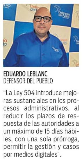 $!La Defensoría del Pueblo atiende 300 casos de docentes destituidos