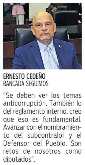 $!Bancadas: La reforma al reglamento es prioridad