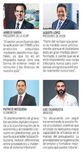 $!Opiniones divididas sobre el ITBMS del 7% al comercio digital