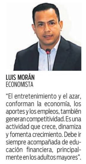 $!Apuestas en los juegos de azar aumentaron 16.5%