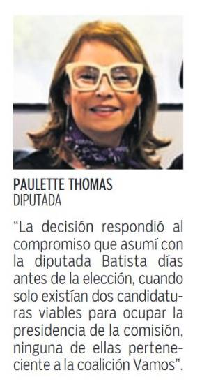 $!¡Otra fractura en Vamos! Suspenden a Paulette Thomas
