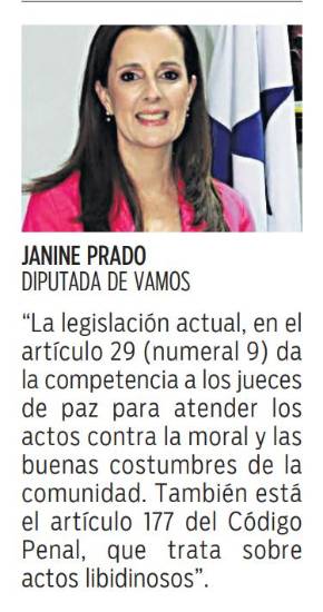 $!Ley: las conductas exhibicionistas serían penalizadas