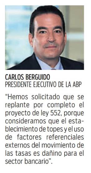 $!Avanza ley que regularía tasas de interés bancarias