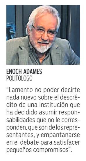 $!Presupuesto se aleja de su rol y prioriza la confrontación