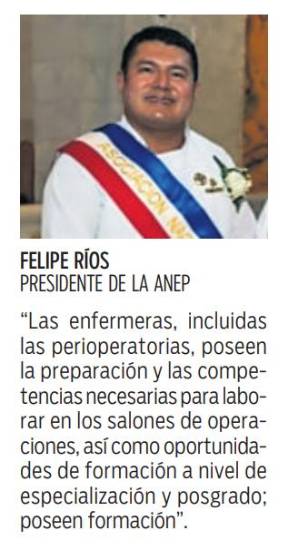 $!Los instrumentistas y enfermeras, en disputa