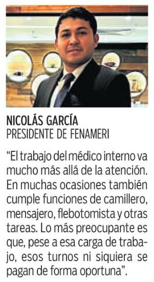 $!Los médicos reclaman pagos