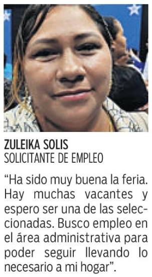 $!Miles asistieron a feria “Empleo 2.0” que continúa hoy en ATLAPA