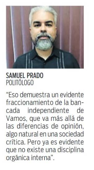 $!¡Otra fractura en Vamos! Suspenden a Paulette Thomas