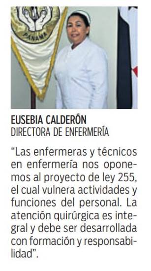 $!Los instrumentistas y enfermeras, en disputa