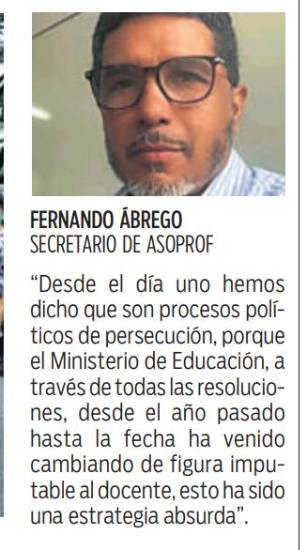 $!Más de 55 fallos favorecen a los docentes destituidos